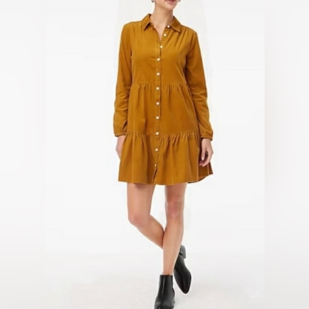 J crew corduroy dress